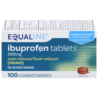 Equaline Ibuprofen, 200 mg, Coated Tablets, 100 Each