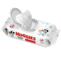 Huggies Simply Clean Wipes, Disney Baby, Fragrance Free, 64 Each