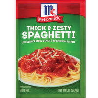 McCormick Thick And Zesty Spaghetti Sauce Seasoning Mix, 1.37 Ounce