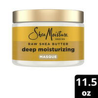 SheaMoisture Raw Shea Butter Deep Moisturizing Hair Masque Raw Shea Butter, 11.5 Ounce