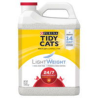 Tidy Cats Cat Litter, Clumping, 24/7 Performance, for Multiple Cats, LightWeight, 8.5 Pound