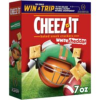 Cheez-It Cheese Crackers, White Cheddar, 7 Ounce