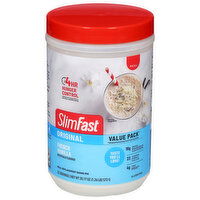 SlimFast Meal Replacement Shake Mix, Original, French Vanilla, Value Pack, 20.17 Ounce