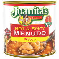 Juanita's Foods Menudo, Hot & Spicy, 25 Ounce