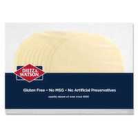 Dietz & Watson Deli-Sliced Provolone Cheese, 1 Pound