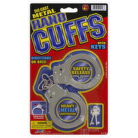 Ja-Ru Hand Cuffs, Die-Cast Metal, 1 Each