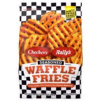 Checkers/Rally's Waffle Fries, Seasoned, 24 Ounce