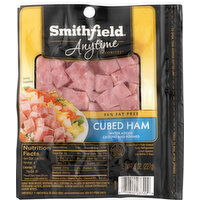 Smithfield Anytime Favorites Ham, Cubed, 8 Ounce