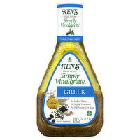 Ken's Steak House Simply Vinaigrette Simply Vinaigrette, Greek, 16 Ounce