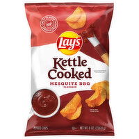 Lay's Kettle Cooked Mesquite BBQ Flavored Potato Chips, 8 Ounce