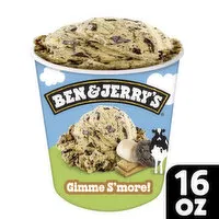 Ben & Jerry's Gimme S'more™ Toasted Marshmallow, 16 Ounce