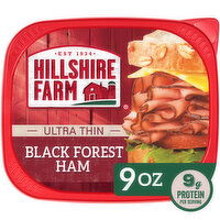Hillshire Farm Ultra Thin Sliced Black Forest Ham Sandwich Meat, 9 Ounce
