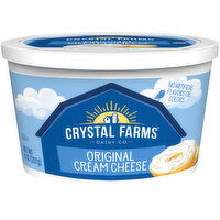 Crystal Farms Cream Cheese, Original, 8 Ounce