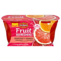 Del Monte Fruit Refreshers Fruit Water, Grapefruit & Oranges in Pomegranate, 2 Each