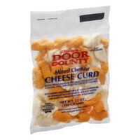 Door County Cheese Curd, Mixed Cheddar, 12 Ounce