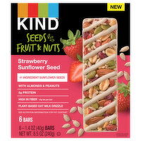 Kind Strawberry Sunflower Seed Bars, 6 Each
