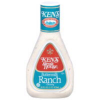 Ken's Steak House Buttermilk Ranch Dressing, 16 Fluid ounce