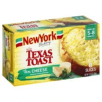 New York Bakery Texas Toast, The Original, with Real Cheese, 8 Each