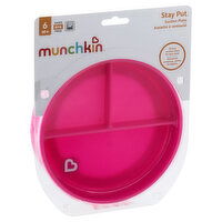 Munchkin Stay Put Suction Plate, 6M+, 1 Each