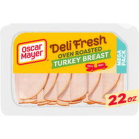 Oscar Mayer Deli Fresh Oven Roasted Turkey Breast Sliced Lunch Meat Mega Pack, 22 Ounce