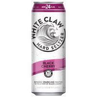 White Claw Hard Seltzer Hard Seltzer, Black Cherry, 24 Fluid ounce