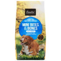 Essential Everyday Mini Bites & Bones Premium All Ages Dog Food, 4 Pound