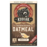 Kodiak Oatmeal, Protein-Packed, Chocolate Chip, 6 Each