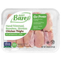 Just Bare Chicken Thighs, Natural, 44 Ounce