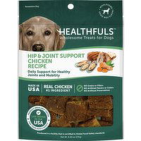 Healthful Hip & Joint Support Chicken Dog Treats, 6 Ounce