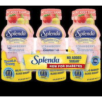 Splenda Strawberry Banana Shake, 6 Pack, 48 Ounce