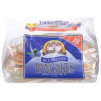 De Wafelbakkers Pancakes, Blueberry, 18 Each