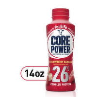 Core Power  Protein Shake, Strawberry Banana, 26G Bottle, 14 Fluid ounce