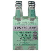 Fever-Tree Tonic Water, Elderflower, 4 Each