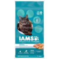 IAMS Proactive Health Cat Food, Chicken & Turkey, Indoor, Adult, 56 Ounce