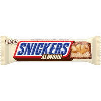 Snickers SNICKERS Almond Candy Milk Chocolate Bar, Full Size, 1.76 oz, 1.76 Ounce