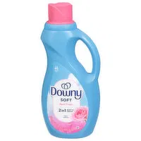 Downy Fabric Softener, 2 in 1, April Fresh, Soft, 1.38 Quart