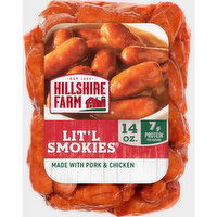 Hillshire Farm Lit'l Smokies Smoked Sausage, 14 Ounce