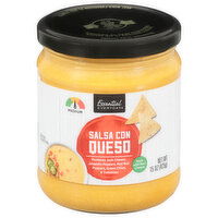 Essential Everyday Queso, Salsa Con, 15 Ounce