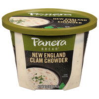 Panera Bread New England Clam Chowder, 16 OZ Soup Cup (Gluten Free), 16 Ounce