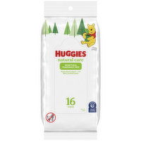 Huggies Natural Care Sensitive Baby Wipes, Unscented, 16 Each