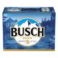 Busch Beer, 30 Each