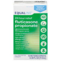 Equaline Full Prescription Strength Fluticasone Propionate, 0.38 Fluid ounce