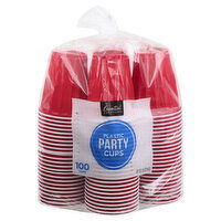 Essential Everyday Party Cups, Plastic, 18 Ounces, 100 Each