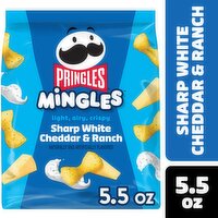 Pringles Mingles Puffed Snacks, Sharp White Cheddar and Ranch, 5.5 Ounce