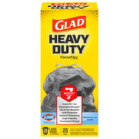 Glad Drawstring Bags, Mountain Air, Multipurpose, Large Trash, 25 Each