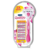 Schick Quattro Razor, For Women, Value Pack, 1 Each