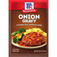 McCormick Onion Gravy Seasoning Mix, 0.87 Ounce