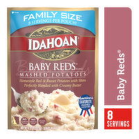 Idahoan Baby Reds Brand Mashed Potatoes, 8.2 Ounce