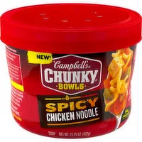 Campbell's® Chunky® Spicy Chicken Noodle Soup, 15.25 Ounce