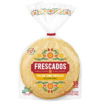 Frescados Tortillas, Gluten Free, Yellow Corn, 30 Each